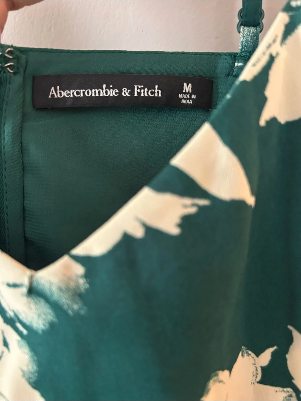 Ruffle Tiered Maxi Dress Green Print